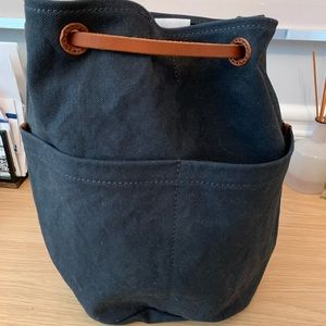 Madewell Canvas & Leather Backpack